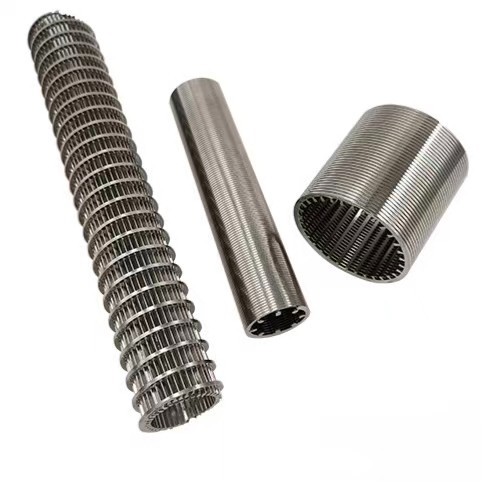 Tubo de tela de arame em cunha de alta resistência