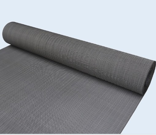 Malha tecida de aço suave