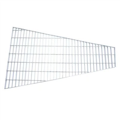 Grade de aço com formato especial